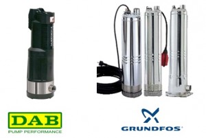 Grundfos and DAM well or tank pumps Grundfos and DAM well or tank pumps